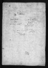 Collection du greffe. Baptêmes, mariages, sépultures, 1776-1777