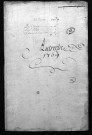 Collection du greffe. Baptêmes, mariages, sépultures, 1769-1er janvier 1770