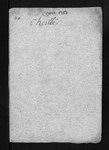 Baptêmes, mariages, sépultures, 1717