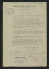 Arrêté préfectoral fixant la limite du remous du moulin de la Chaussée (5 avril 1910)