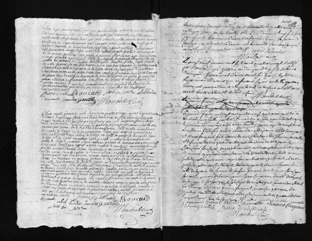 Collection du greffe. Baptêmes, mariages, sépultures, 1780