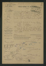 Vérification de la reconstruction d'un vannage par l'ingénieur des ponts et chaussées (23 octobre 1929)