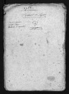Collection du greffe. Baptêmes, mariages, sépultures, 1758