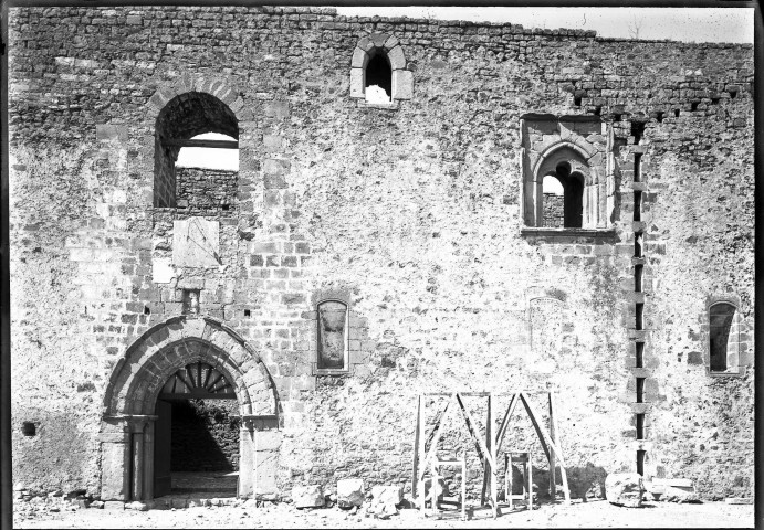 Château de Lago Fiesole : vue de la façade sur cour.