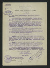 Arrêté préfectoral prescrivant la pose réglementaire d'un repère définitif (7 juin 1928)