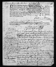 Collection du greffe. Baptêmes, mariages, sépultures, 1707 - L'année 1706 est lacunaire dans cette collection