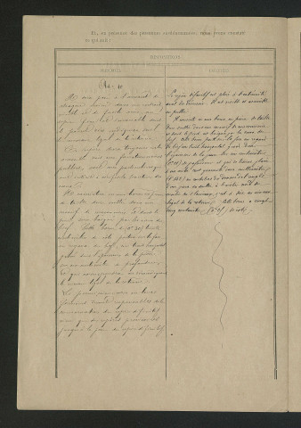 Procès-verbal de récolement du moulin des Fleuriaux (11 mars 1870)