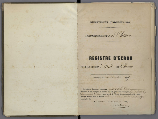 8 décembre 1865-24 mai 1871