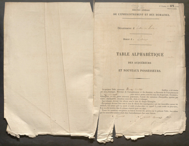 1860-1863 – N° d'origine : 29