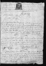 Collection du greffe. Baptêmes, mariages, sépultures, 1682