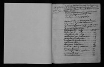 Collection communale.Table alphabétiquedes baptêmes, mariages, sépultures, 1701-1782
