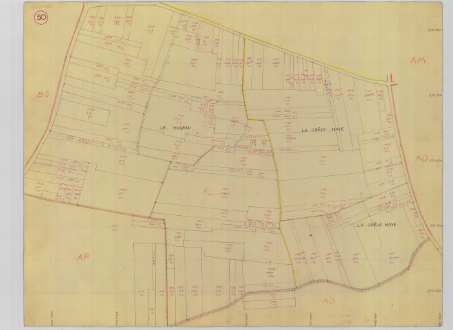 Section AL, planche 50
