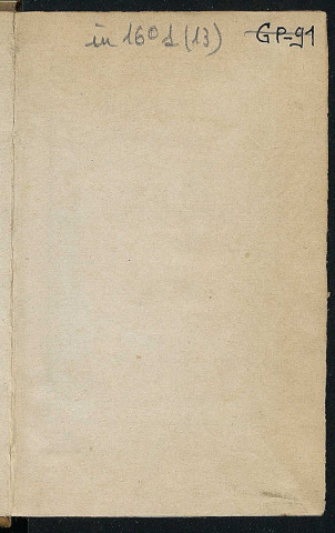 Annuaire du département de l'Indre-et-Loire - 1816.