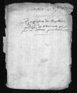 Baptêmes, mariages, sépultures, 1737 - 6NUM6/245/001 à 6NUM6/245/114 : collection du greffe