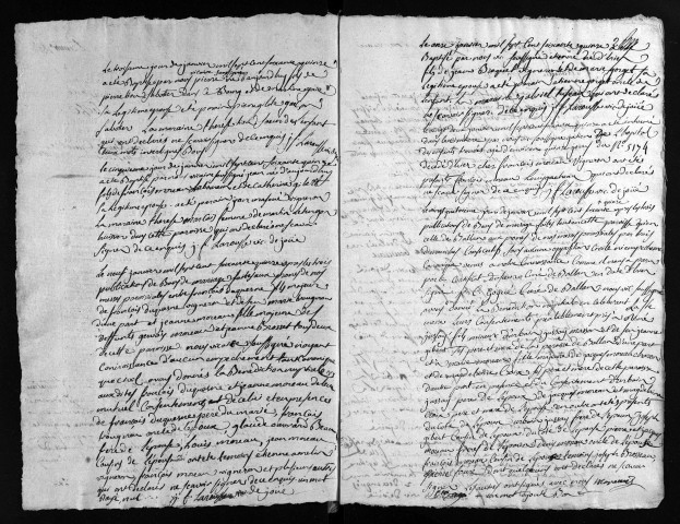 Collection du greffe. Baptêmes, mariages, sépultures, 1775