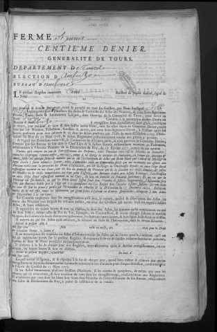 1761 (8 septembre) - 1762 (3 juillet)