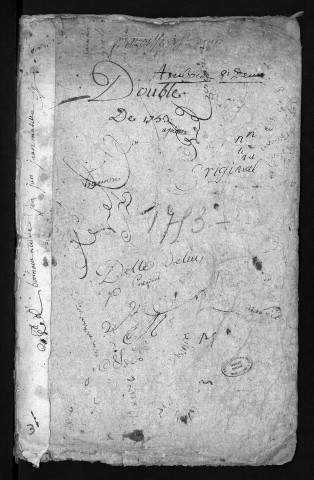 Collection du greffe. Baptêmes, mariages, sépultures, 1753