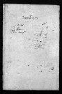 Collection du greffe. Baptêmes, mariages, sépultures,1771