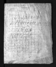 Collection du greffe. Baptêmes, mariages, sépultures, 1694 - Les années 1692-1693 sont lacunaires dans cette collection
