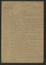Arrêté préfectoral valant règlement d'eau (28 novembre 1922)