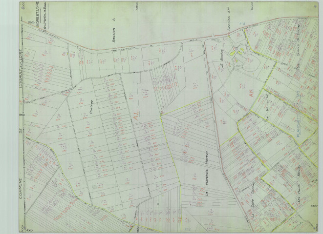 Sections AK et AL, planche 3