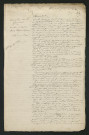 Arrêté préfectoral valant règlement d'eau (7 janvier 1841)