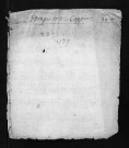 Collection du greffe. Baptêmes, mariages, sépultures, 1737 - Les années 1678-1736 sont lacunaires dans cette collection