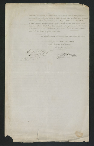 Procès-verbal de vérification (17 juillet 1841)