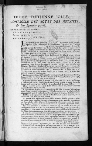1735 (3 octobre)-1736 (12 juin)