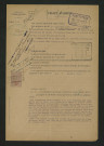 Arrêté préfectoral autorisant la réparation des déversoirs du moulin (9 novembre 1918)