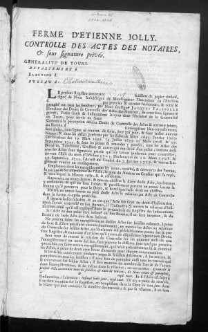 1735 (30 septembre)-1736 (16 septembre)