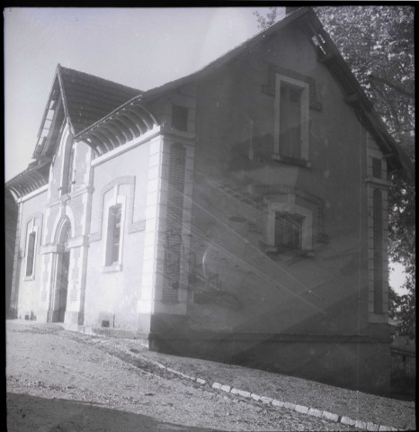 Abilly. Hospice Gaston Chargé, Château des Termelles. Aménagement et modification. Dommages de guerre, dossier HD14678Z. Architecte : Emile Coutier. Propriétaire : Syndicat intercommunal d'Abilly La Haye-Descartes. Pièces écrites.