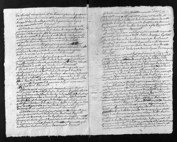 Collection du greffe. Baptêmes, mariages, sépultures, 1755-1756
