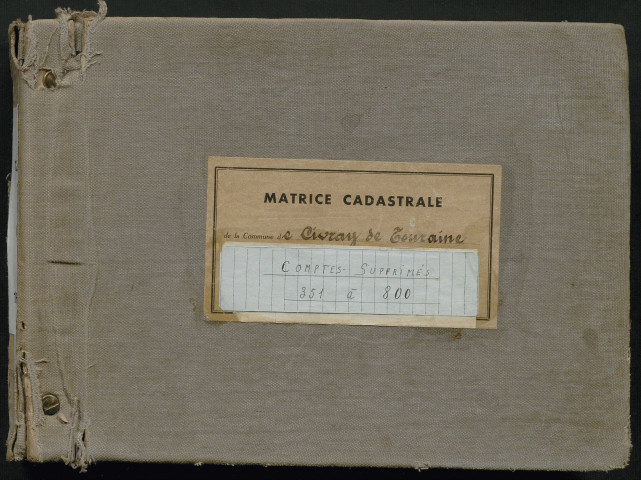 Comptes supprimés 351-800.