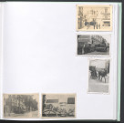 Véhicules et chars allemands, bâtiments en ruine, soldats allemands à Tours.