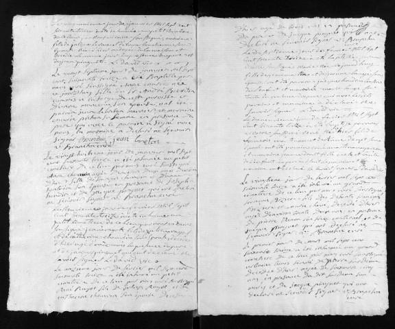 Collection du greffe. Baptêmes, mariages, sépultures, 1773