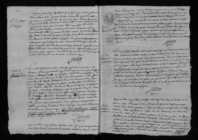 Naissances, mariages, décès, 1807-1836