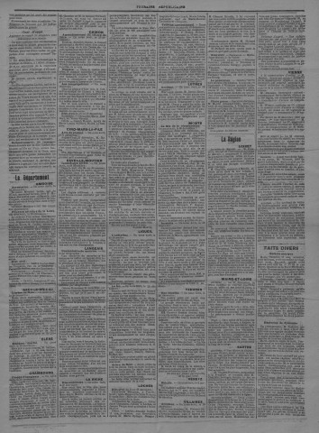 Édition hebdomadaire du dimanche : 1903