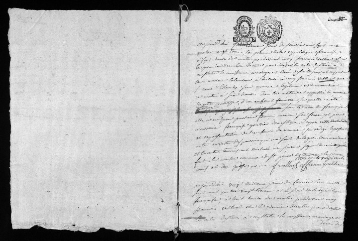 Naissances, 1793-an II