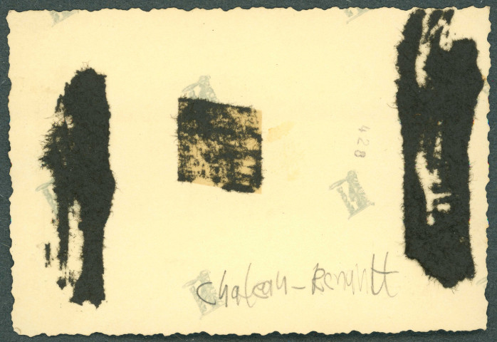 Convoi ferroviaire allemand (wagons français) aux environs de Château-Renault.