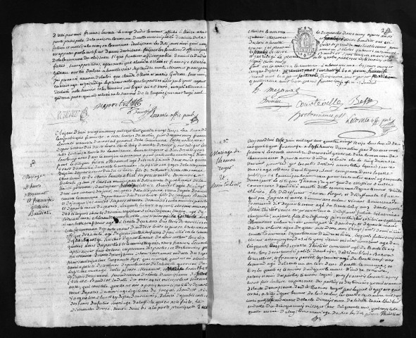 Mariages, 1793-an II