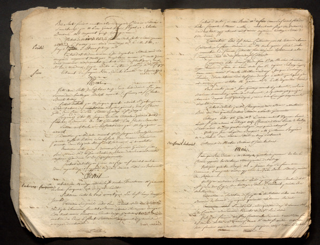 Janvier 1700-décembre 1718