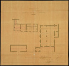 Église et presbytère : 2 plans (1880). Église. - Projet de construction d'une abside : 1 plan (1888).