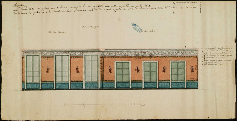 Aménagements des appartements : décoration de la salle à manger.