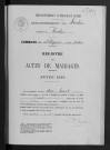 Mariages, 1949