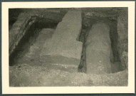 La Riche, prieuré Saint-Cosme : fouilles.