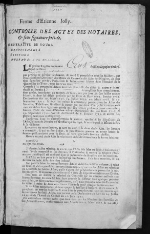 1734 (4 mai-31 décembre)
