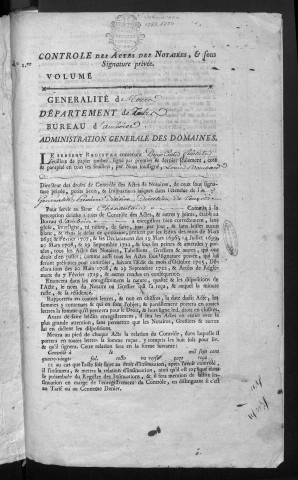 1783 (1er juillet) - 1784 (11 mai)