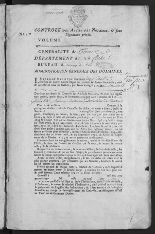 1784 (18 septembre)-1786 (5 février)