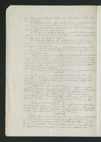 Ordonnance royale valant règlement d'eau du moulin de la Grouaie (14 août 1842)
